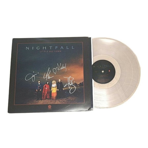 Little Big Town Signed Nightfall Vinyl Record Album Framed Beckett BAS Autograph - Picture 5 of 9
